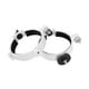 thumbnail image 1 of 2x Anillos para tubo de telescopio Accesorios para telescopio Instalación sencilla Astronomía Compacto para lente principal Profesional 80 mm para, 1 of 10