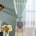 thumbnail image 3 of 2 Pieces Curtain Tiebacks Handmade Curtain Ropes Tassel Curtain Clips Rope Straps Decorative Rope Holdbacks, 3 of 7