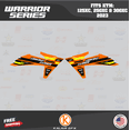 thumbnail image 4 of Kalair GFX Graphics Kit for Ktm KTM Enduro 2-Stroke 125XC,250XC and 300XC (2023) Warrior Series, 4 of 5
