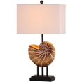 thumbnail image 3 of Safavieh Nautilus Shell Table Lamp in Brown, 3 of 3