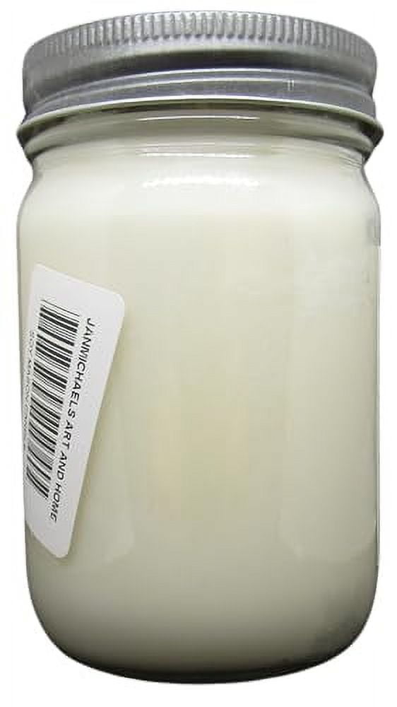Warm Maple Bourbon Soy Pint Mason Jar Candle