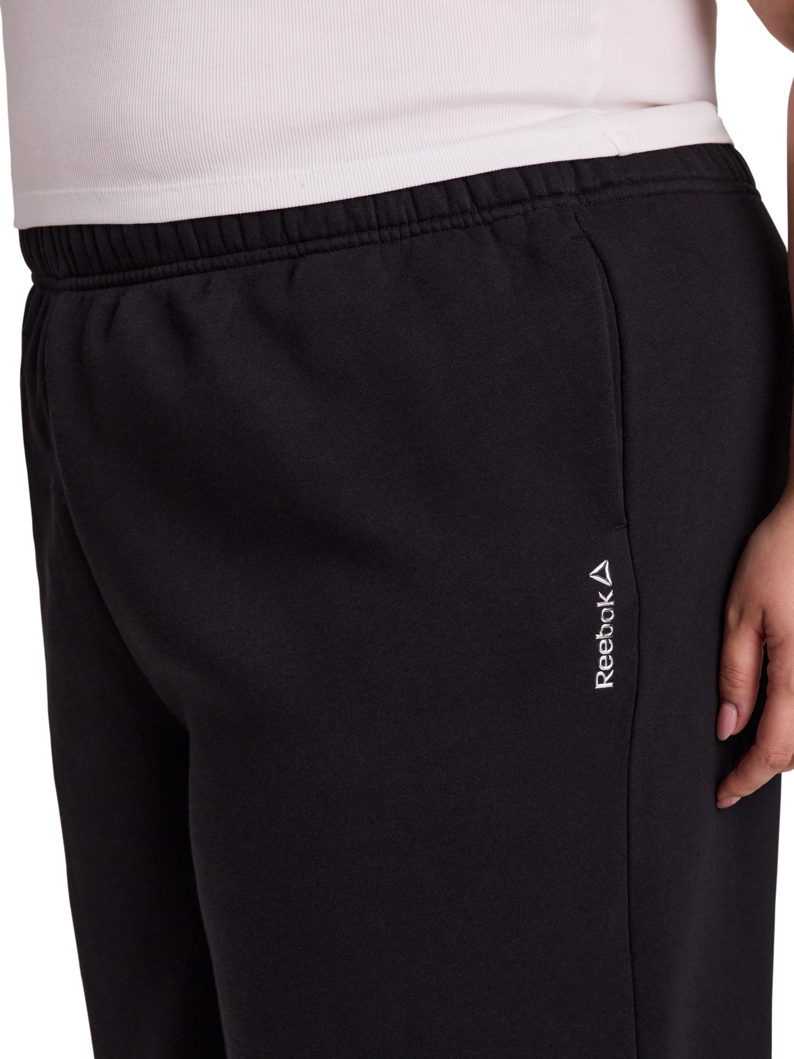 Reebok Women's and Women's Plus Game Day Fleece Wide Leg Pant, Sizes XS-4X