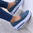 thumbnail image 2 of Women's Walking Flat Shoes Breathable Thick Sole Sneakers Suitable For Going Beach Side Wear, 2 of 4