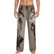 thumbnail image 1 of Fotbe Funny Horse Faces Expressions Pantalones de Pijama para Hombre, Pantalones de Dormir, Pantalones de Casa con Cintura Ajustable y Bolsillos-Small, 1 of 6