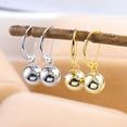 thumbnail image 6 of Alexcraft Ball Drop Dangle Earrings, 14K Gold Plated Hypoallergenic Ball Drop Earrings for Women, Silver Dangle Drop Earrings Fashion Jewelry, 6 of 6