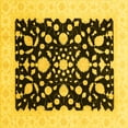 thumbnail image 1 of Ahgly Company Machine Washable Indoor Square Oriental Yellow Traditional Area Rugs, 8' Square, 1 of 4