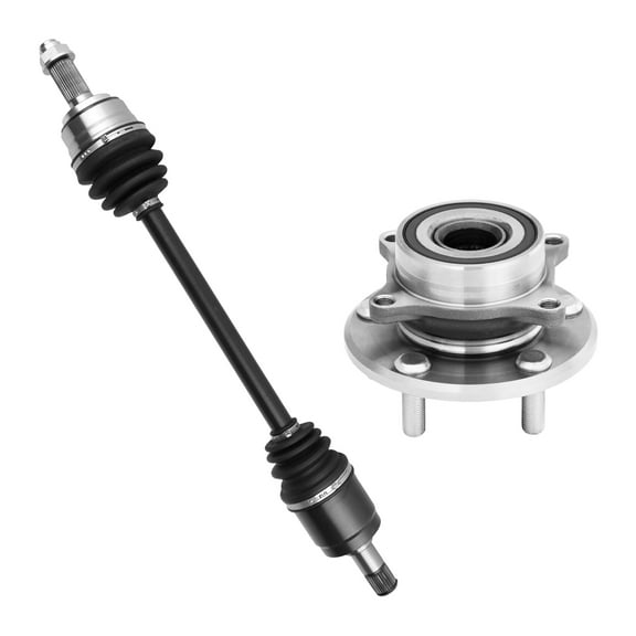 AutoShack Front Left CV Axle Shaft Wheel Hub Bearing Assembly Replacement for 2011-2013 Honda Odyssey FWD Driver Side 5-Lug 5 HUB010200209