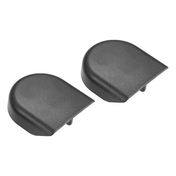 Unique Bargains 2pcs Front Windshield Wiper Arm Nut Cover Cap Black Fit for Toyota Celica 2000-2005