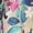 Large quantity in stock 2XL320g, variant on Women's Summer Floral Print Midi Dress, V-Neck Puff Short Sleeve Smocked Waist A-Line Casual Dresses for Beach Vacation