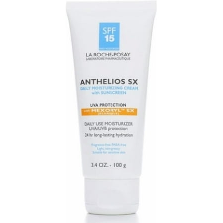  Anthelios SX Daily Crème hydratante avec protection solaire SPF 15 34 oz (Pack de 4)