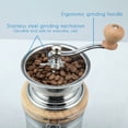 thumbnail image 3 of Easyworkz Manual Coffee Grinder with Airtight Canister, Adjustable Setting, Stainless Steel Burr Bean Mill Tool, 3 of 8