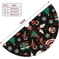 thumbnail image 3 of 36" Christmas Tree Skirt Xmas Funny Tree Mat, Funny Party Decor Supplies for Halloween Decorations Merry Christmas, 3 of 6