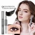 thumbnail image 6 of Lenkho Double-Ended Mascara, Lengthening & Volumizing Mascara for Curled & Full Lashes, Waterproof Smudge-Proof Long-Lasting Eye Makeup, No Clumping & No Flaking, Perfect for Daily Wear, 6 of 9