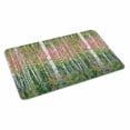 thumbnail image 2 of Green Pink Botanical Door Mat&nbsp;Indoor Outdoor Entrance, Non Slip Rug for Kitchen Bathroom Entryway Rug, Contemporary Abstract Art Washable Doormat Floor Mat for Office Home Decor 20x31.5 Inch, 2 of 8