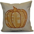 thumbnail image 1 of Simply Daisy 16" x 16" Pumpkin Patch Geometric Print Pillow, 1 of 1