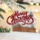 thumbnail image 5 of Decoraciones navideñas, adornos navideños, medalla con letras navideñas para colgar, corona navideña original para colgar, adornos navideños para el árbol de Navidad, letrero de plástico con el alfabe, 5 of 6