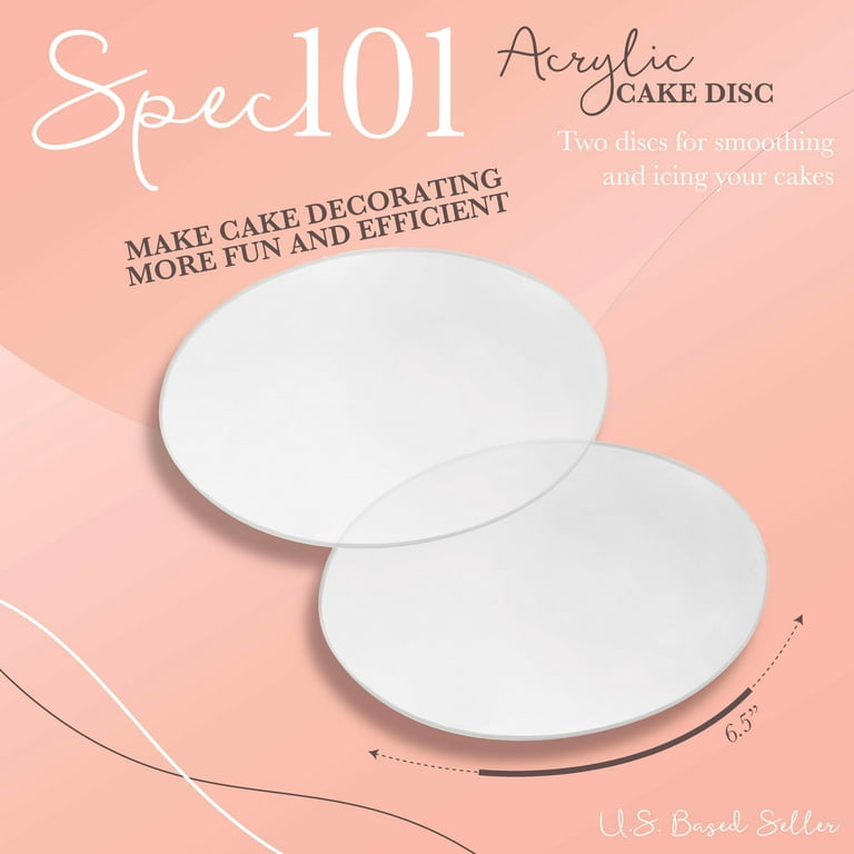 4 Inch Acrylic Disc, Cake Separator / Card