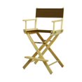 thumbnail image 1 of Casual Home 220-00/021-45 Director Chair 24"" - Counter Height Natural Frame/Brown Canvas, 1 of 5