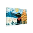 thumbnail image 2 of Veronique Charron 'Good Vibes II' Canvas Art, 2 of 3