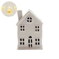 thumbnail image 1 of Ceramic Christmas Village, White Ceramic Christmas Village Houses, Christmas Buildings, LED C Up Light Collection Scene Town, 1 of 8