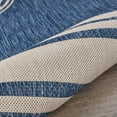 thumbnail image 5 of 8â€™ x 10â€™ Navy Nautical Indoor Outdoor Area Rug, 5 of 8