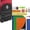 Red & Black, variant on 17 Inch Multipocket Bungee Cord Backpack with 30 Piece Stationary Kit Including Pens, Pencils, Spiral Notebook, Folders, Pencil Sharpener, Erasers and More!