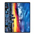 thumbnail image 2 of CADecor Equinox Blanket Fleece Throw Blanket for Sofa or Bed 58x80 inches, 2 of 3