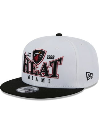Black NBA Finals 3X World Champions Miami Heat New Era 9FIFTY Snapback