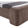 thumbnail image 6 of Meridian Furniture Modena Brown Chenille Fabric Upholstered Queen Bed, 6 of 10