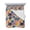 Multicolor, variant on Palm Leaves King Size Down Alternative Comforter, Lightweight Comforter Quilt Bedding Set with Pillow Shams Colorful Tropical Plant Summer Flower All Seasons Bed Comforter Duvet Insert 96"x106"