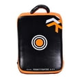 thumbnail image 2 of Guantes de enfoque curvo para Kick Boxing Taekwondo Kick Pad Karate mujeres hombres Kick Pad negro naranja, 2 of 8