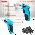 thumbnail image 4 of Hi-Spec 27pc 3.6V Cordless Electric Power Screwdriver & Bit Set USB Rechargeable, 4 of 8