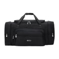 thumbnail image 3 of Bolsa de viaje para hombre, bolsa de viaje para pasar la noche, para viajes de negocios de corta distancia, camping Negro, 3 of 10
