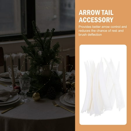 OUNONA 20 Pcs Colors Arrows Tail Archerie Archery Carbon Accessory Sturdy