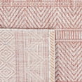 thumbnail image 5 of SAFAVIEH Courtyard Altan Geometric Indoor/Outdoor Area Rug, Beige/Rust, 2' x 3'7", 5 of 6