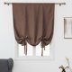thumbnail image 1 of Sexy Dance Cortina opaca para cocina de baño, cortinas romanas con globos de amarre ajustables para ventanas pequeñas, cenefa para oscurecer la habitación, cortinas, bolsillo para barra de panel, 1 of 7