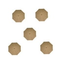 thumbnail image 5 of Meitianfacai 5 Pcs Couvercles de Tasse Anti-Fuite en Forme de Parapluie, Design Unique pour Tasse, 4.1 Pouces, 5 of 5