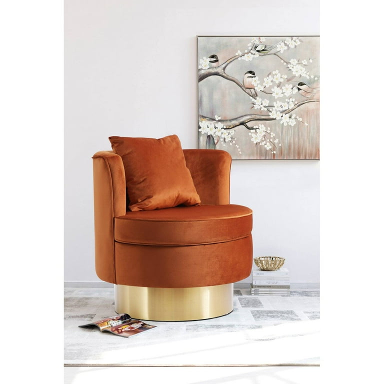 Meridian Furniture Kendra Velvet Accent Chair Meridian Furniture Kendra Velvet Accent Chair