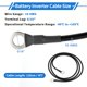 thumbnail image 3 of 1 Pc Cable Inversor de Batería 10 AWG Gauge 4FT 5/16" Lug Cable de Batería Universal para Automóvil Vehículo Barco RV Solar Cobre Estañado Negro, 3 of 7