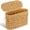Horizontal, variant on Vorfor Toilet Paper Storage Basket with Lid, Water Hyacinth Toilet Paper Holder Holds Up to 6 Mega Rolls, Home Bathroom Decor Organizer