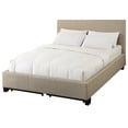 thumbnail image 2 of Modus Geneva Upholstered King Platform Storage Bed in Toast, 2 of 8