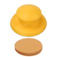 thumbnail image 1 of 16PCS Hand Sanding Block Hook and Loop Round Shaped Anti Slip Handle Sanding Disc for Woodworking, 1 of 8