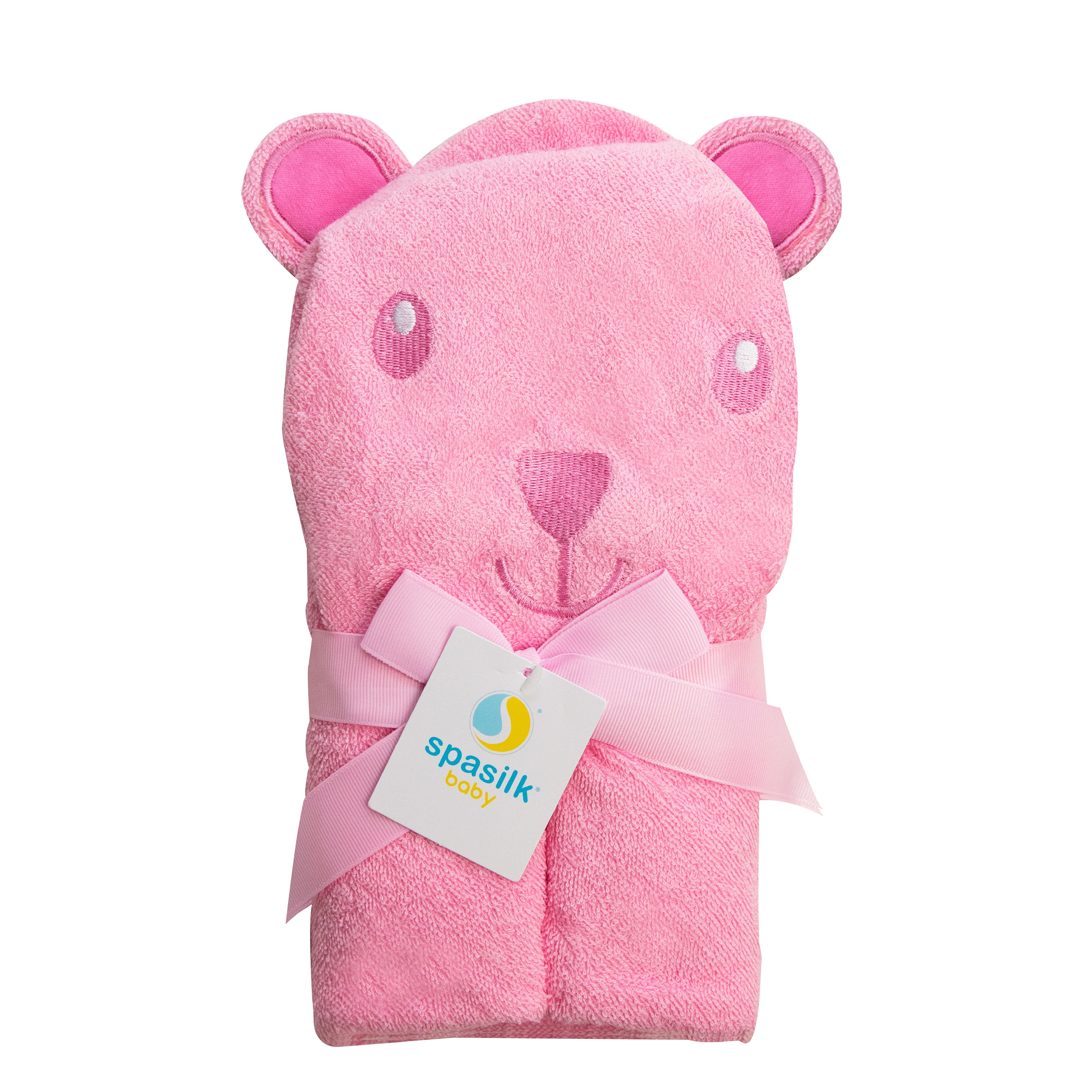Spasilk's Hooded Terry Towel for Baby Bath, Ideal Baby Bath Set, Super