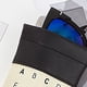 thumbnail image 5 of Bolsa para gafas con letras, de spandex y lona, estilo patchwork, para guardar gafas, presbicia, bolsa portátil para gafas de estudiante, bolsa para guardar brochas de maquillaje, 5 of 5