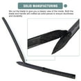 thumbnail image 4 of BJDJ Katana Sword high Toughness Polypropylene Performing Training (41\") Black Katana Practice Scabbard Cosplay Aikido (Black), 4 of 9