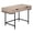 Dark Taupe-Black, variant on Pemberly Row Computer Desk Home Office Laptop 48"L Work Metal White Marble Look