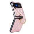 thumbnail image 5 of for Samsung Galaxy Z Flip 3 Case, Elegant PU Leather Case with Diamond Finger Ring & Ring Buckle, Shockproof Full Body Protection Fashionable Protective Cover for Samsung Galaxy Z Flip 3, Rosegold, 5 of 8