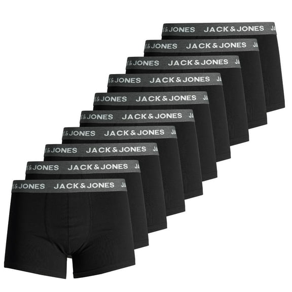 Jack&Jones Men Boxer Shorts Cotton Black Xxl
