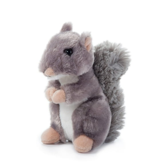 The Petting Zoo Squirrel Stuffed Animal Plushie gifts for Kids Wild Onez Babiez Wildlife Animals Squirrel Plush Toy 6 inches