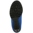thumbnail image 4 of BAR III Womens Blue Cushioned Dillian Peep Toe Stiletto Zip-Up Dress Shootie 7.5 M, 4 of 4